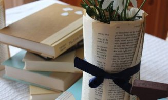 Cărți vechi. Decorațiuni noi.