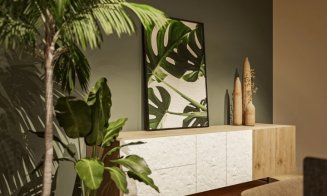 Un living de inspiratie japoneza in Fagaras