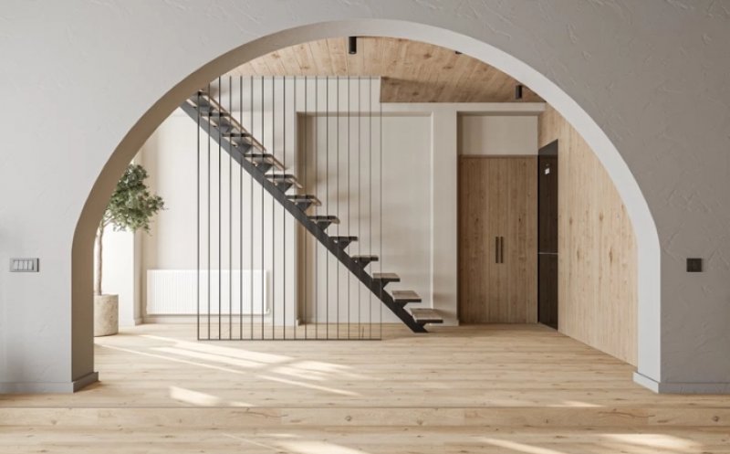 Un living de inspirație japoneză în Făgăraș