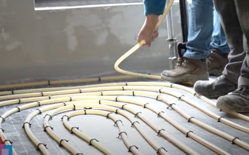 Avantajele încălzirii în pardoseală