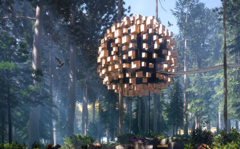 TreeHotel, un complex hotelier unic